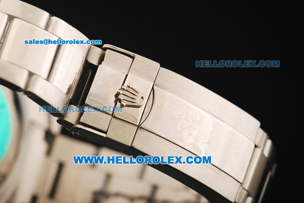 Rolex Yachtmaster II Automatic Movement Full Steel with Blue Dial and White Square Markers - Click Image to Close